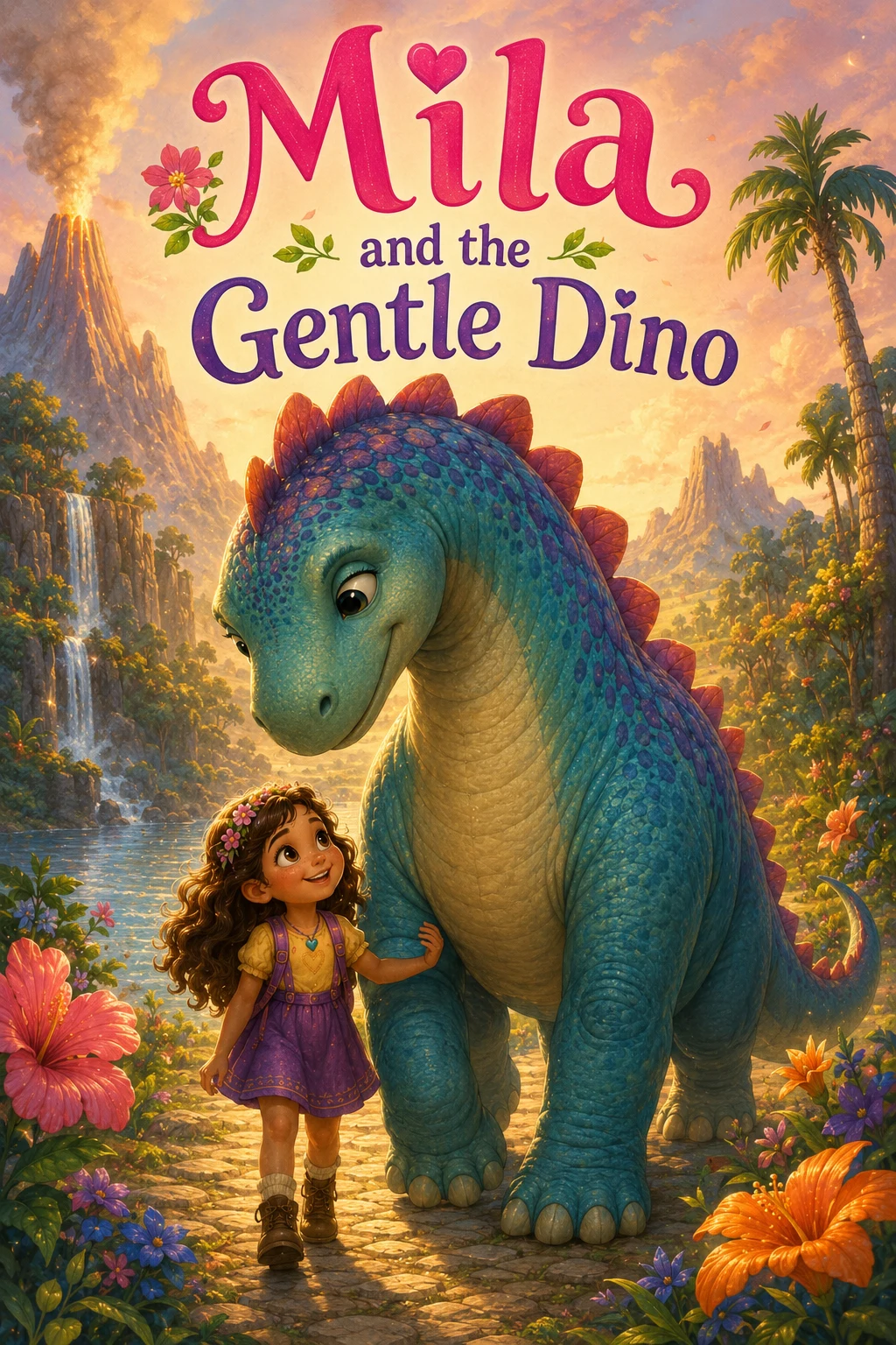 Mila and the Gentle Dino book cover